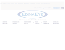 Tablet Screenshot of edinaeye.com